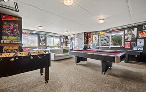 Billiards and foosball