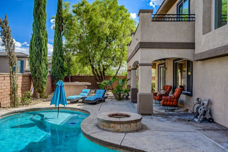 Las Vegas Retreat | Gated Oasis with Pool near the Strip - Las Vegas, Nevada