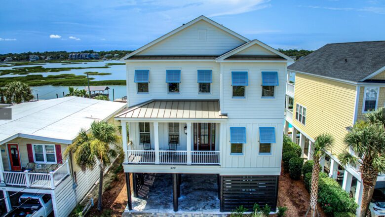 Marsh Oak Inletfront Home with Dock & Gazebo - Murrells Inlet, South Carolina