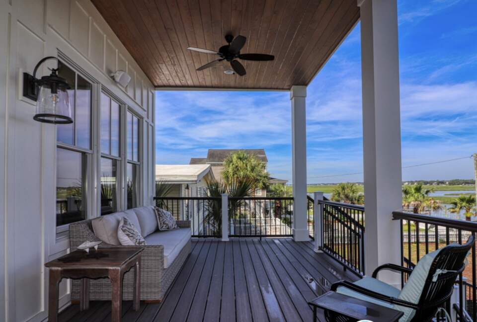Marsh Oak Inletfront Home with Dock & Gazebo - Murrells Inlet, South Carolina