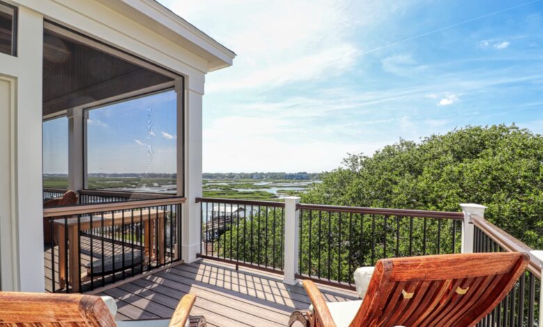 Marsh Oak Inletfront Home with Dock & Gazebo - Murrells Inlet, South Carolina