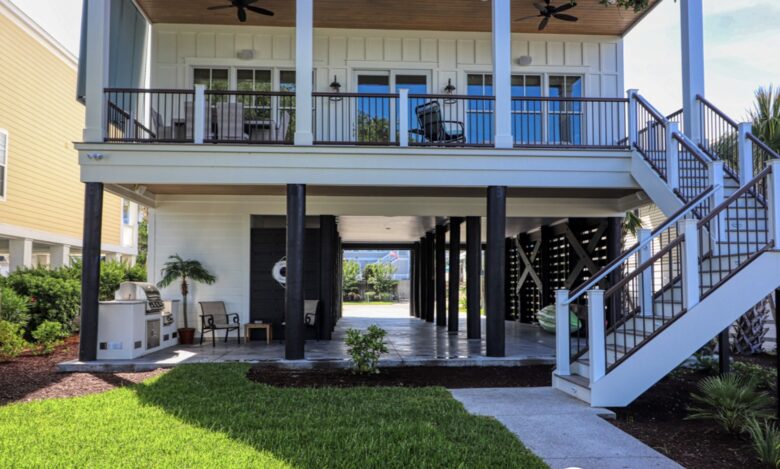 Marsh Oak Inletfront Home with Dock & Gazebo - Murrells Inlet, South Carolina