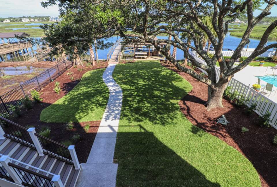 Marsh Oak Inletfront Home with Dock & Gazebo - Murrells Inlet, South Carolina