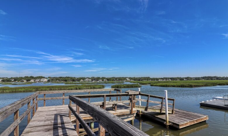 Marsh Oak Inletfront Home with Dock & Gazebo - Murrells Inlet, South Carolina