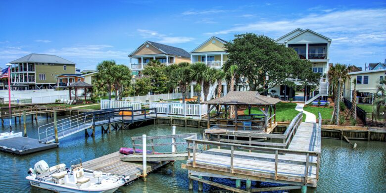 Marsh Oak Inletfront Home with Dock & Gazebo - Murrells Inlet, South Carolina