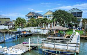 Marsh Oak Inletfront Home with Dock & Gazebo - Murrells Inlet, South Carolina
