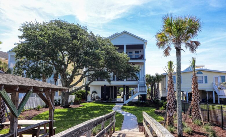 Marsh Oak Inletfront Home with Dock & Gazebo - Murrells Inlet, South Carolina
