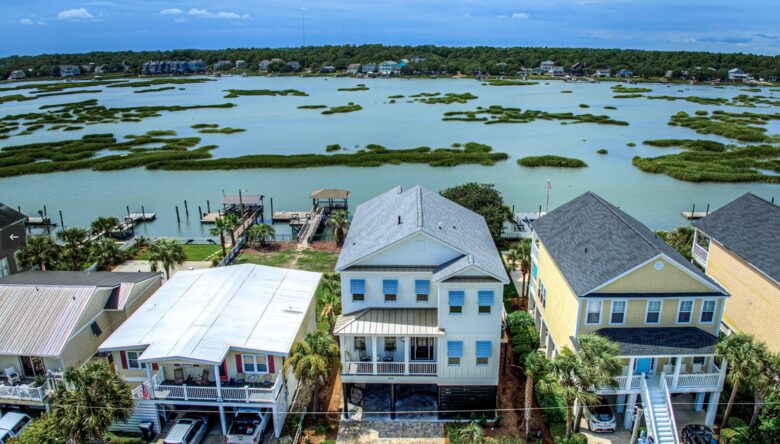 Marsh Oak Inletfront Home with Dock & Gazebo - Murrells Inlet, South Carolina