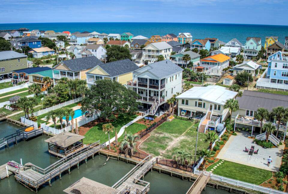 Marsh Oak Inletfront Home with Dock & Gazebo - Murrells Inlet, South Carolina