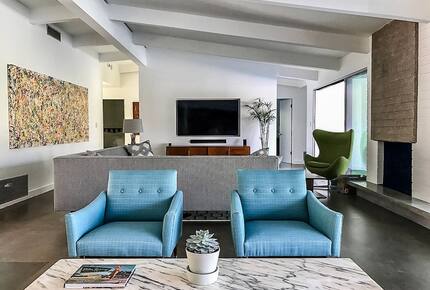 Desert Modern Estate | Restored Alexander Home with Pool & Lanai - Palm Springs, California