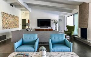 Desert Modern Estate | Restored Alexander Home with Pool & Lanai - Palm Springs, California