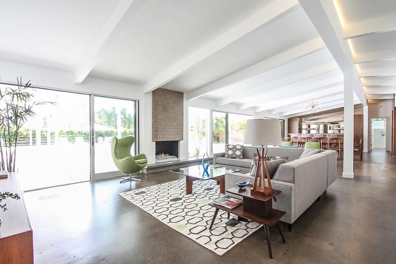Desert Modern Estate | Restored Alexander Home with Pool & Lanai - Palm Springs, California