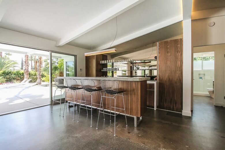 Desert Modern Estate | Restored Alexander Home with Pool & Lanai - Palm Springs, California