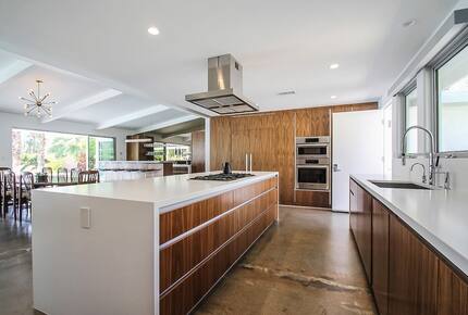 Desert Modern Estate | Restored Alexander Home with Pool & Lanai - Palm Springs, California