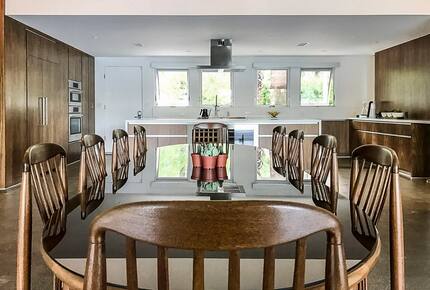 Desert Modern Estate | Restored Alexander Home with Pool & Lanai - Palm Springs, California