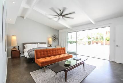 Desert Modern Estate | Restored Alexander Home with Pool & Lanai - Palm Springs, California