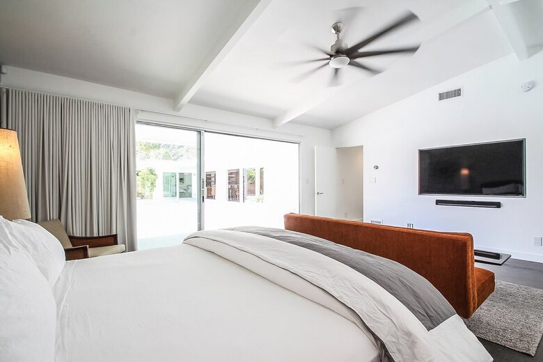 Desert Modern Estate | Restored Alexander Home with Pool & Lanai - Palm Springs, California