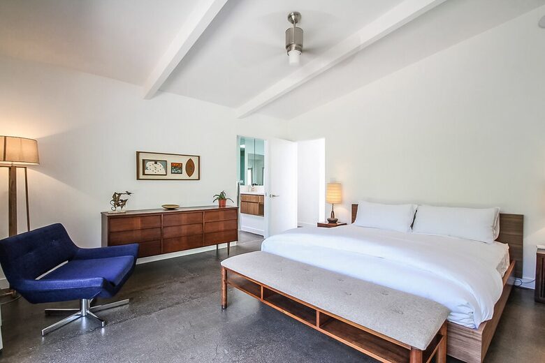 Desert Modern Estate | Restored Alexander Home with Pool & Lanai - Palm Springs, California