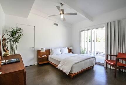 Desert Modern Estate | Restored Alexander Home with Pool & Lanai - Palm Springs, California