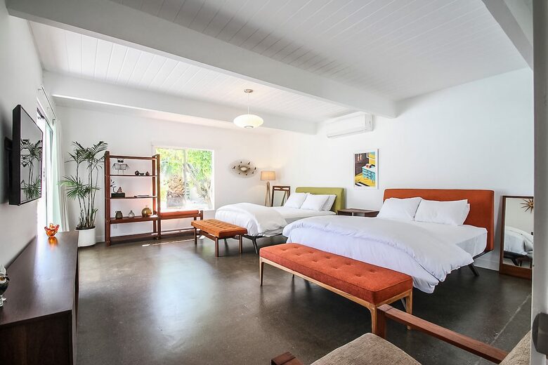 Desert Modern Estate | Restored Alexander Home with Pool & Lanai - Palm Springs, California