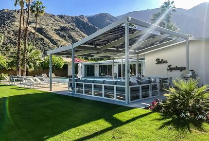 Desert Modern Estate | Restored Alexander Home with Pool & Lanai - Palm Springs, California