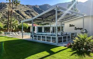 Desert Modern Estate | Restored Alexander Home with Pool & Lanai - Palm Springs, California