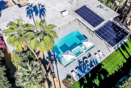 Desert Modern Estate | Restored Alexander Home with Pool & Lanai - Palm Springs, California