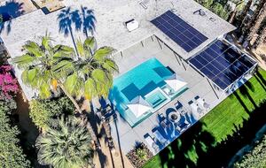 Desert Modern Estate | Restored Alexander Home with Pool & Lanai - Palm Springs, California