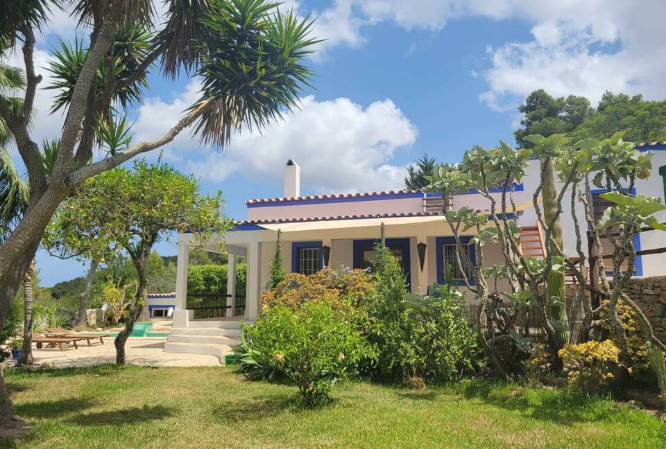 Elegant Hillside Escape with Panoramic Valleys - Sant Miguel, Ibiza, Spain