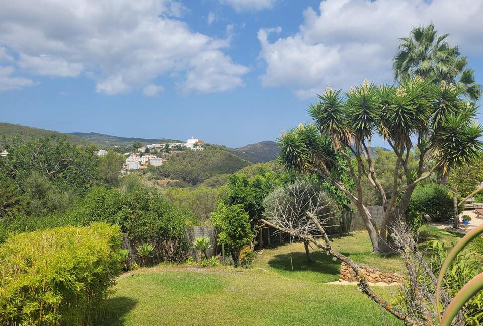 Elegant Hillside Escape with Panoramic Valleys - Sant Miguel, Ibiza, Spain