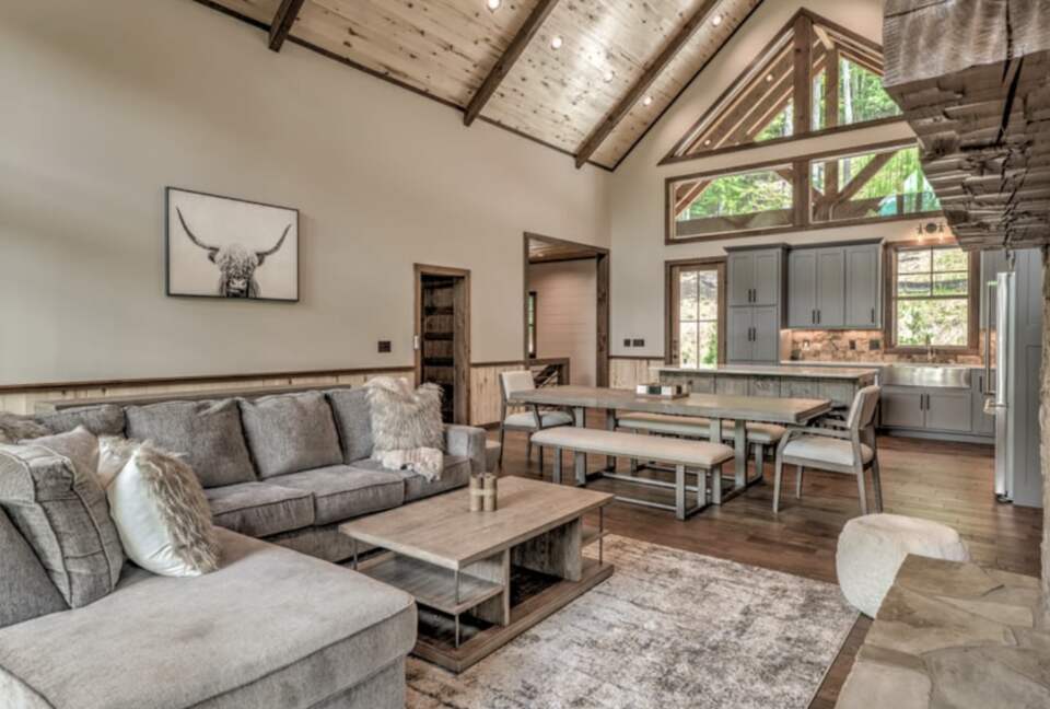 Luxury Riverfront Escape in the Blue Ridge Mountains - Mineral Bluff, Georgia