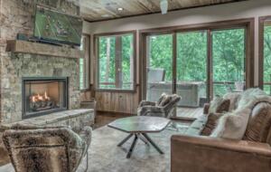 Luxury Riverfront Escape in the Blue Ridge Mountains - Mineral Bluff, Georgia