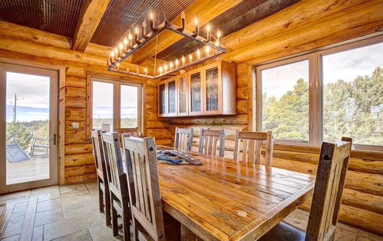 Rustic Elegance on Casper Mountain | Family Log Home Getaway - Casper, Wyoming