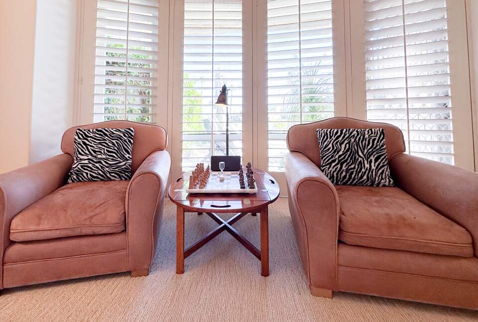 Cozy Sitting Area with Garden View
