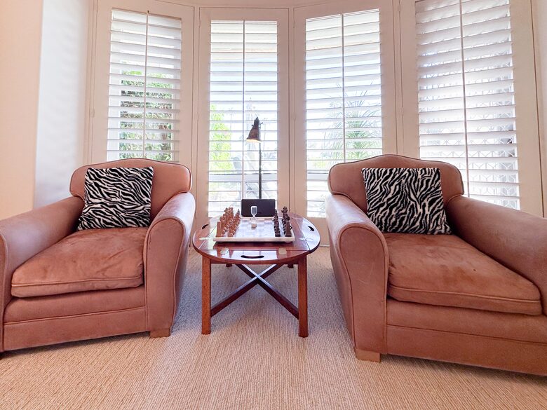 Cozy Sitting Area with Garden View