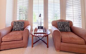 Cozy Sitting Area with Garden View