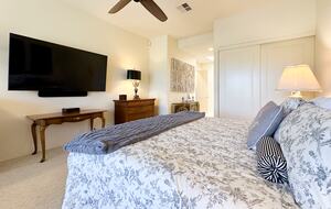 Master Suite with Large TV