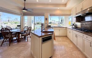 Chef's Kitchen with Granite Countertops