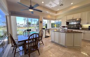 Kitchen Breakfast Table with Golf Course Views