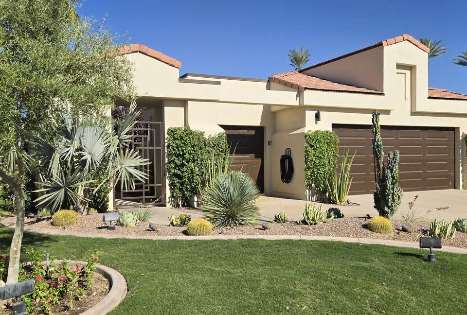 Front Exterior with Desert Garden