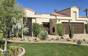 Front Exterior with Desert Garden