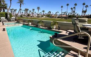 Private Pool with Spa and Golf Course Views