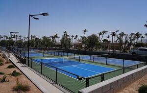 Resort-Style Recreation with Pickleball and Tennis Courts