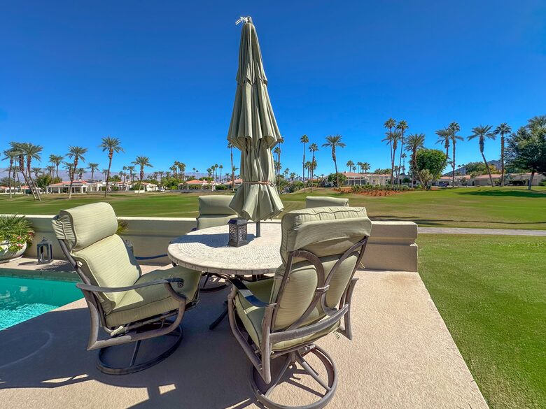 Outdoor Dining with Sweeping Fairway Vistas