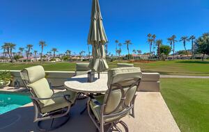 Outdoor Dining with Sweeping Fairway Vistas