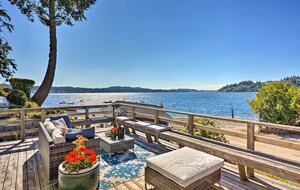 Historic Gig Harbor Waterfront Retreat with Private Beach - Gig Harbor, Washington