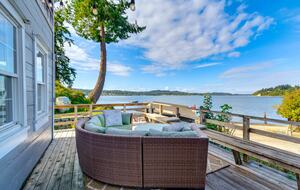 Historic Gig Harbor Waterfront Retreat with Private Beach - Gig Harbor, Washington