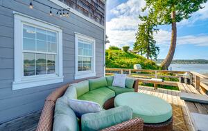 Historic Gig Harbor Waterfront Retreat with Private Beach - Gig Harbor, Washington