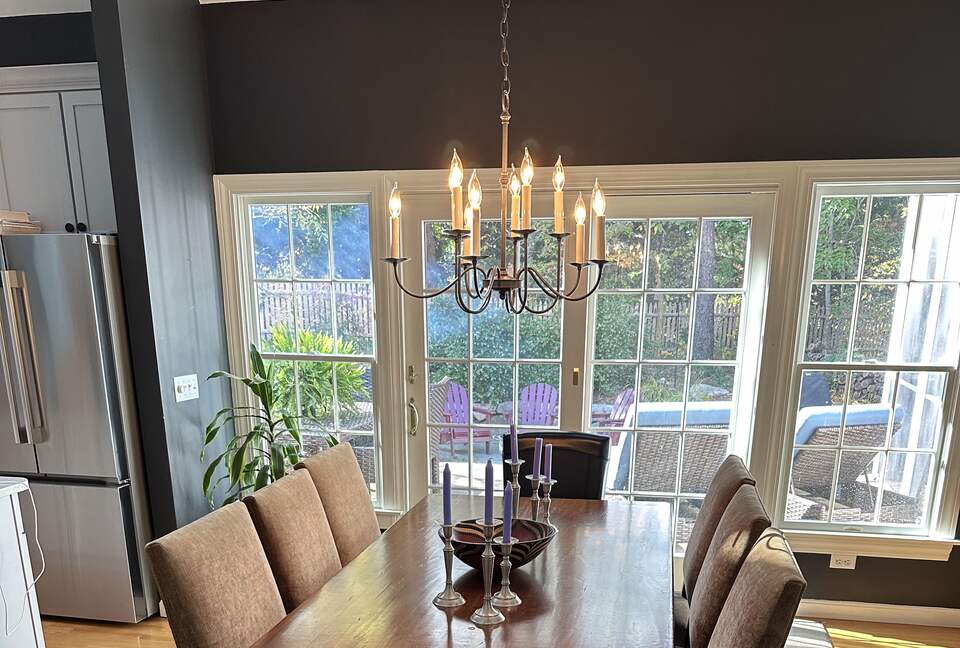 Dining Room looking out to Garden