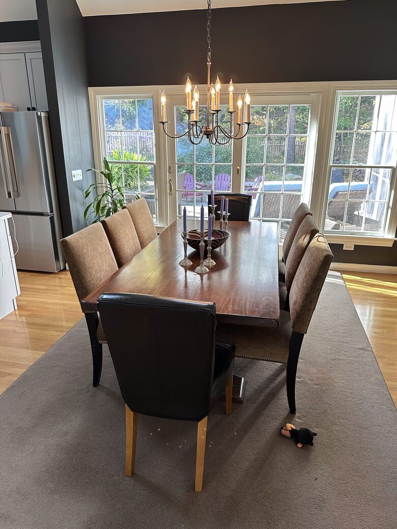 Dining Room looking out to Garden